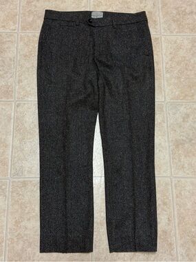 Teleria Zed Men’s Robin Wool Blend Pants Slim Fit Size 34